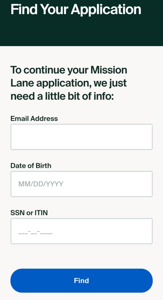  Find Your Mission Lane Credit Card Application Status